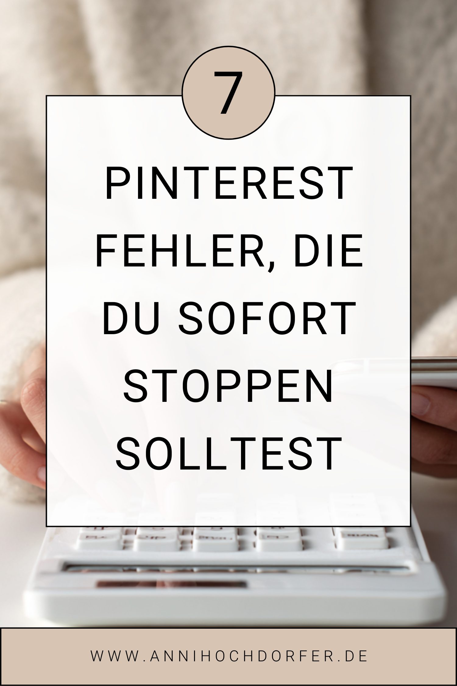 Pinterest Fehler
